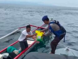 Ditpolairud Polda NTB Salurkan Bansos untuk Nelayan di Perairan Lombok Timur