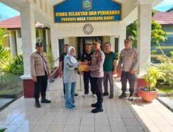 Silaturahmi Ditbinmas Polda NTB dengan Polsus DKP, Perkuat Pengawasan Kelautan di Bumi Gora