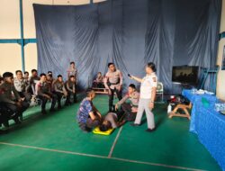 Ditpolairud Polda NTB melaksanakan pelatihan PPGD (Pertolongan pertama gawat darurat)