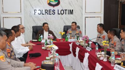 Astamarena Kapolri Cek Progres Pembangunan Satpas BPKB Polres Lotim