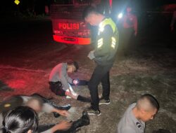 Biddokkes Polda NTB Siaga Dampingi Long March dan Pembaretan Bintara Remaja