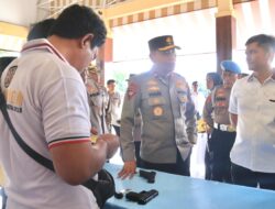 Cegah Penyalahgunaan, Polda NTB Gelar Pengecekan Senjata Api Dinas Personel