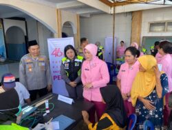 Semarak Ramadan, Polda NTB Gelar Bakti Kesehatan Gratis untuk Warga Ampenan