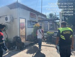 Cegah DBD, Biddokkes Polda NTB Lakukan Fogging di Mako dan Asrama Polsek Kayangan–Bayan