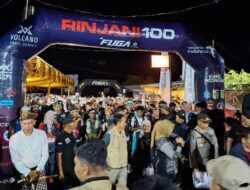 Polsek Bayan Perketat Pengamanan Rinjani 100 Ultra 2026, Ratusan Pelari Dunia Start Aman dari Senaru