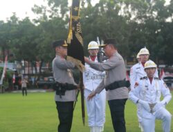 Estafet Kepemimpinan Polda NTB: Irjen Pol Kalingga Rendra Raharja Resmi Terima Pataka Polda NTB dari Irjen Pol Edy Murbowo 