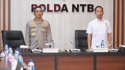 Pimpin Rakor Penyelesaian Persoalan Tambang Rakyat, Kapolda NTB Tegaskan Sinergi Lintas Sektoral