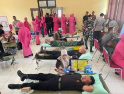 Sambut Hari Bhayangkara ke-80, Sat Brimob Polda NTB Gelar Donor Darah di Kota Bima