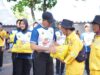 Sambut Hari Bhayangkara ke-80, Wakapolda NTB Berbaur & Bagikan Warga Sembako