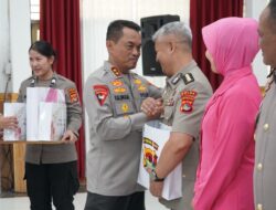 Kenal Pisah Pejabat Polda NTB, Kapolda Tekankan Integritas dan Pelayanan Humanis