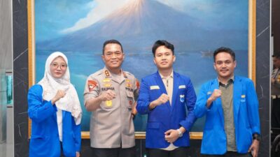 Kapolda NTB Terima Silaturahmi PMII, Ajak Mahasiswa Bersama Jaga Kondusivitas Kampus