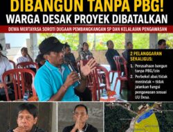 Tower Berdiri Diduga Tanpa PBG, Warga Bongancina Minta Proyek Dibatalkan Total!