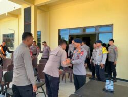 Perkuat Soliditas dan Profesionalisme, Wadanyon B Por Berikan Arahan kepada Personel Kompi 2 Batalyon B Pelopor
