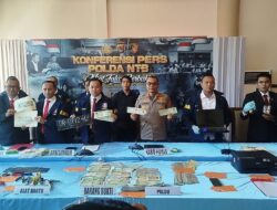 Polda NTB Tangkap 4 Tersangka Jaringan Pembuat STNK Palsu di Mataram