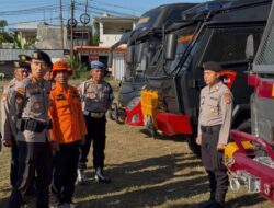 Direktorat Samapta Polda NTB Gelar Apel Kesiapan Personel dan Peralatan Penanganan Karhutla