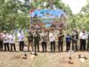 Polres Lombok Timur Gelar Bakti Persada 34 Tahun Pengabdian, Bangun Sumur Bor, Salurkan Bansos dan Tanam Pohon