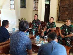 Perkuat Sinergitas dan Pengawasan SFR, Kakomlekdam IX/Udayana Terima Kunker Kepala Balmon Denpasar