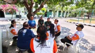 Kakomlekdam IX/Udayana Terima Kunjungan Orari Daerah Bali