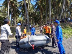 Korban Terseret Gelombang di Pantai Komalasari Ditemukan Meninggal Dunia, Tim SAR Gabungan Evakuasi Korban