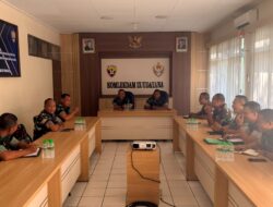 Optimalkan Tugas Pokok Kodam IX/Udayana, Komlekdam Dievaluasi Tim Audit Kinerja Itdam