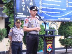 Wakapolda NTB Pimpin Apel Pengamanan Unjuk Rasa, Tekankan Sikap Humanis dan Profesional